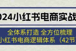 （12003期）2024小红书电商实战课：全体系打造 全方位梳理 小红书电商逻辑体系 (42节)