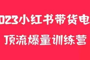 （5847期）小红书电商爆量训练营，月入3W+！可复制的独家养生花茶系列玩法