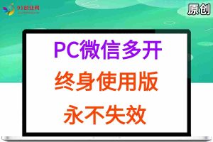 （15335期）PC微信多开终身定制版，超级简单，几行代码搞定，永不失效