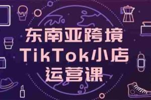 （14390期）东南亚跨境TikTok小店运营课，掌握店铺设置与流量转化核心技巧