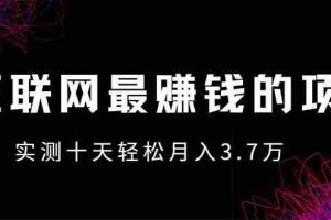 （13591期）年前风口最大化，长久可以做！