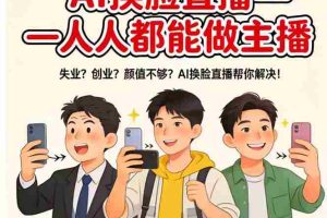 （17719期）AI换脸直播，人人都能做主播